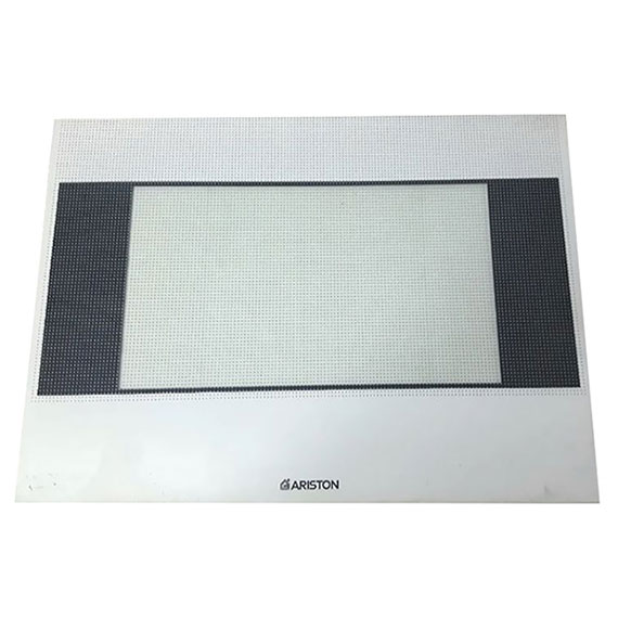 Vidrio Externo De Puerta Cocina Ariston G640 Blanco C0001000
